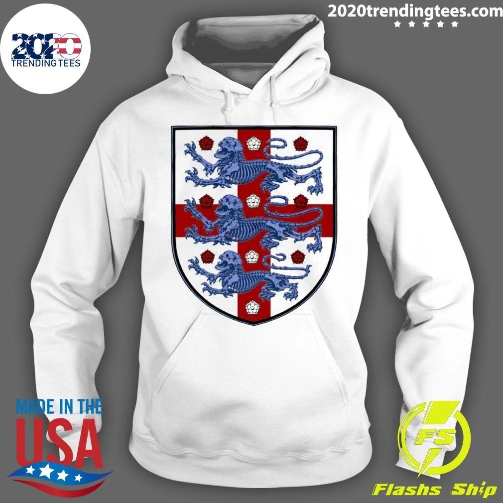 England Death Brigade Three Lions England Soccer World Cup 2026 Shirt