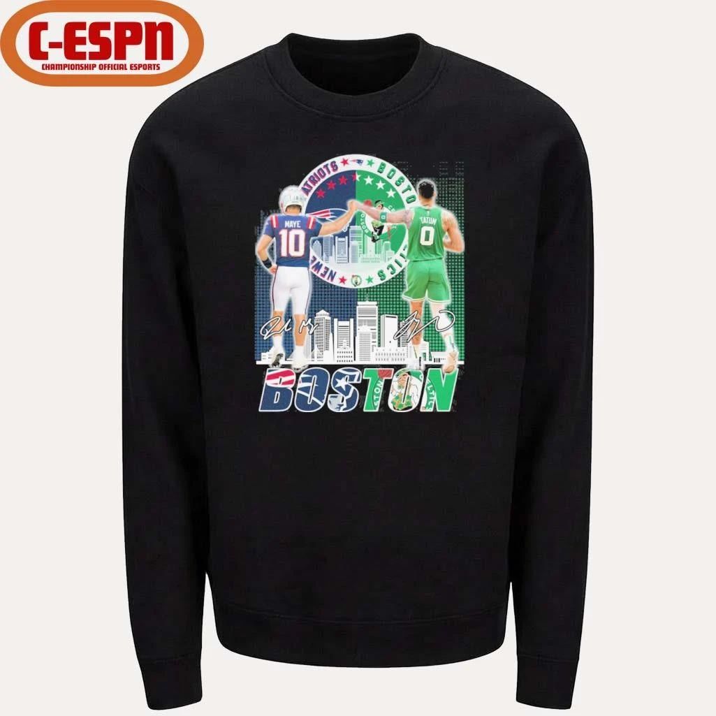 Boston Sports Teams Drake Maye And Jayson Tatum Shirt