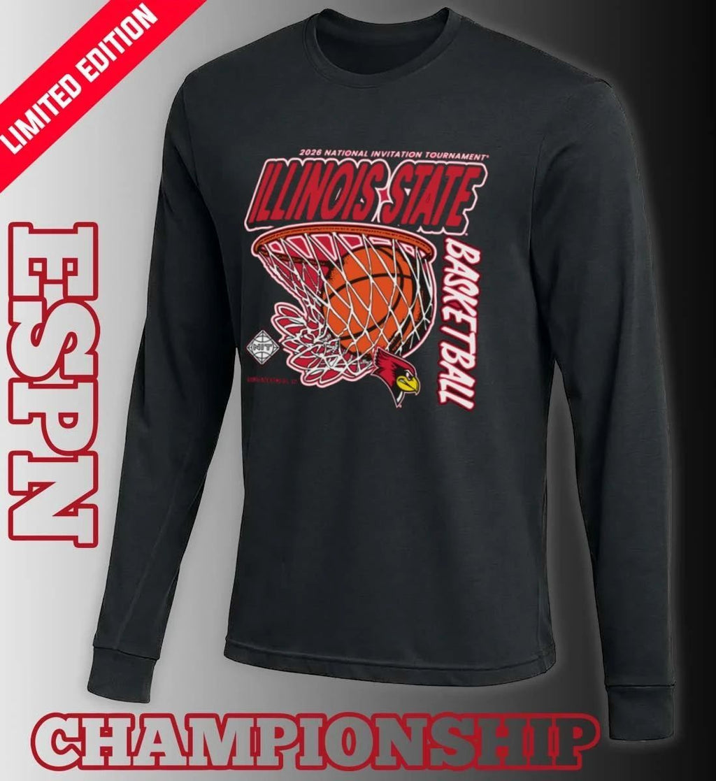 Illinois State Redbirds 2026 Division I Men’s Basketball Postseason NIT Shirt