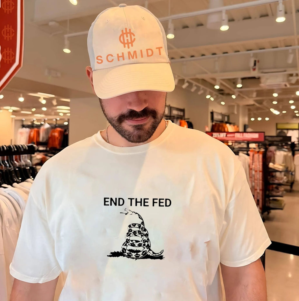End the Fed Gadsden Snake libertarian don’t tread on me shirt