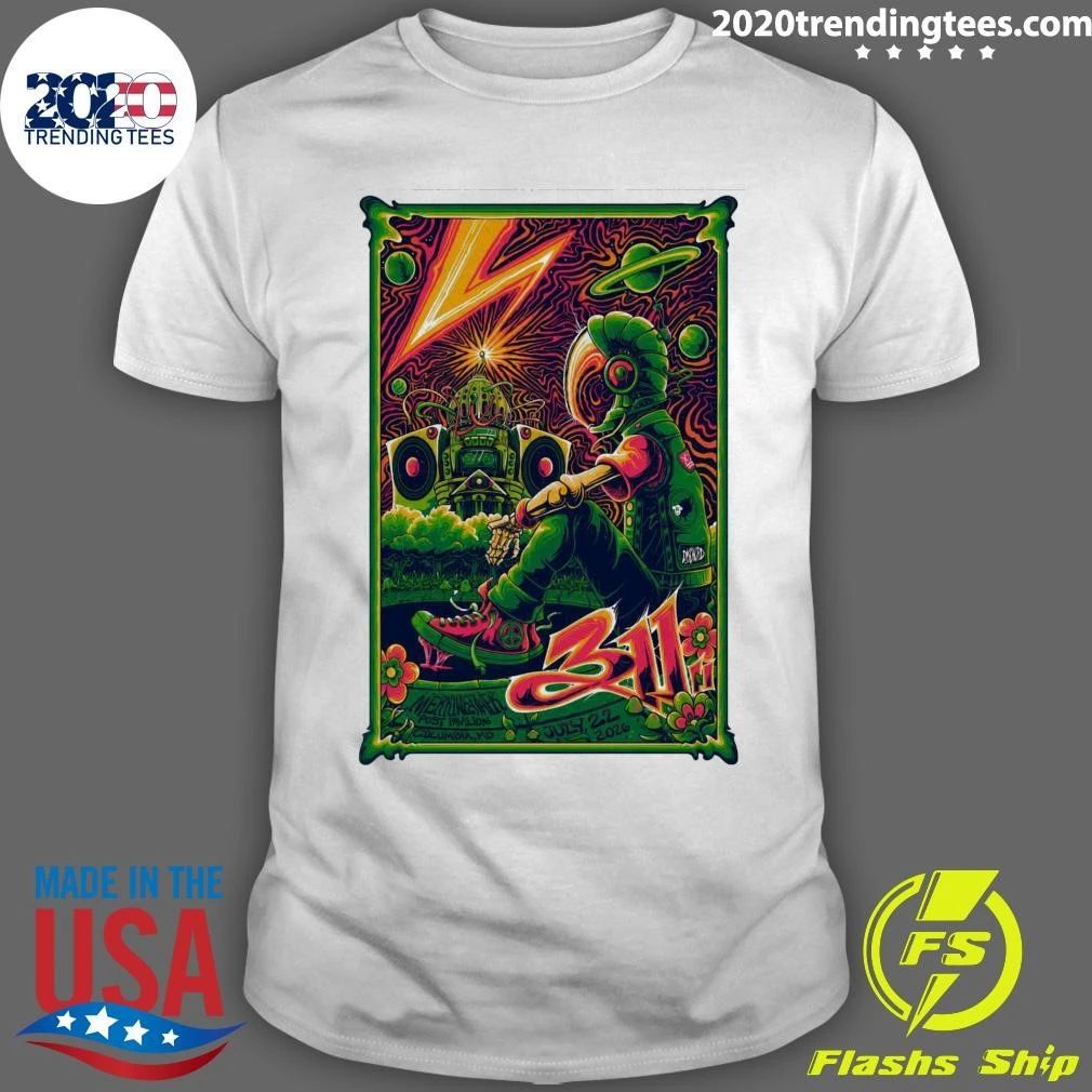 311 Columbia MD, July 22 2026 Poster Shirt