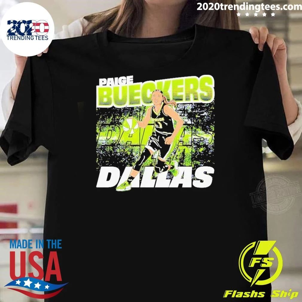 Paige Bueckers Dallas Street Ball Shirt
