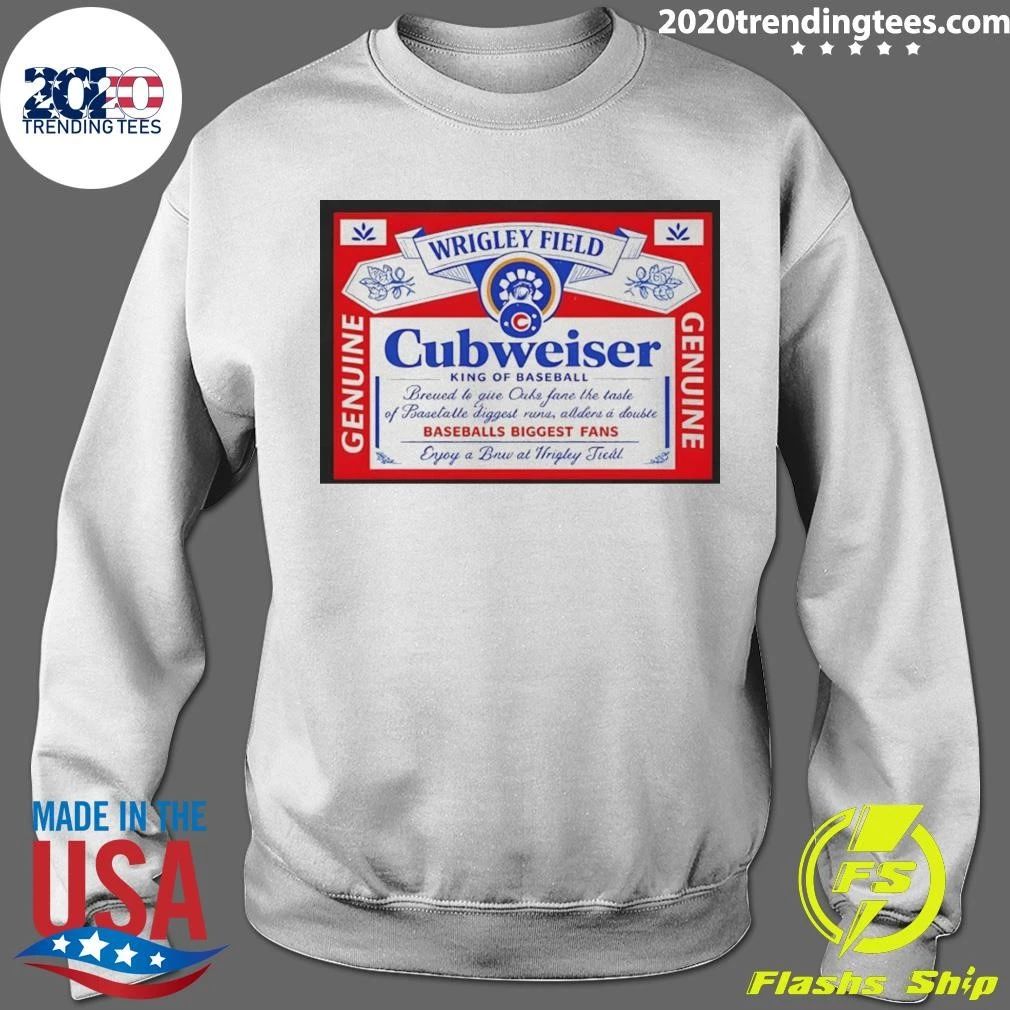 Cubweiser George Kittle Wrigley Field Chicago Cubs Shirt