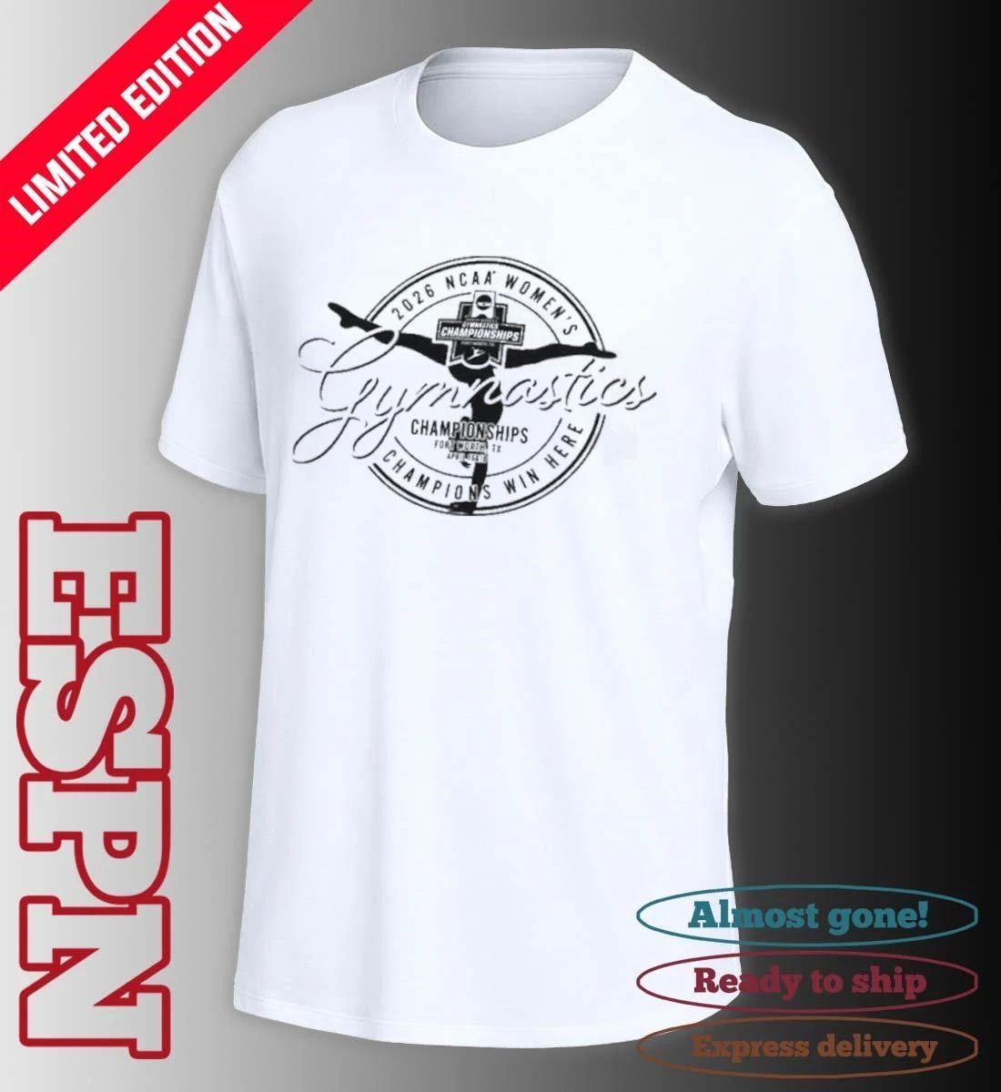 2026 NCAA Women’s Gymnastics Championships T-Shirt Finals Round