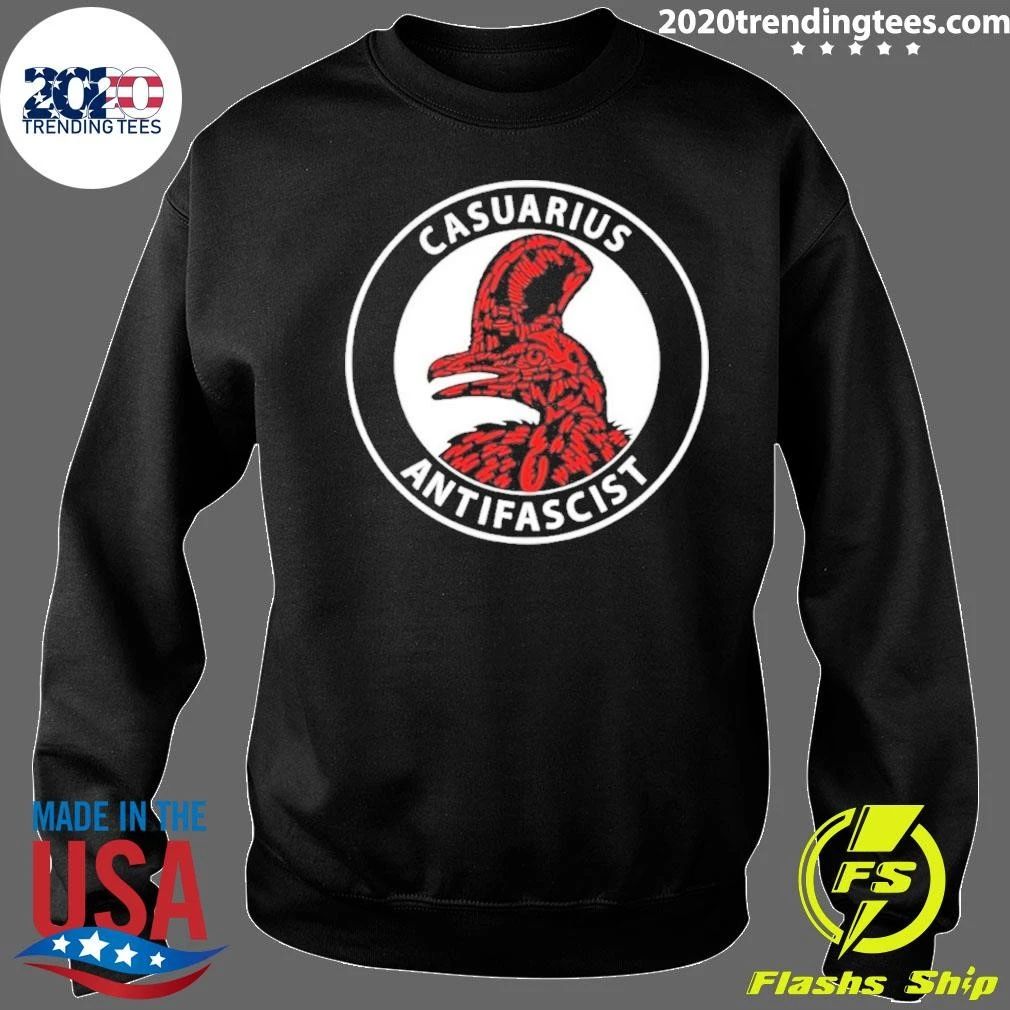 Casuarius Antifascist Cassowary Antifa Shirt