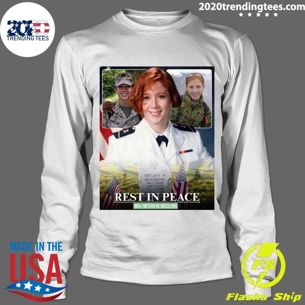 Rest In Peace Major Megan McClung Shirt