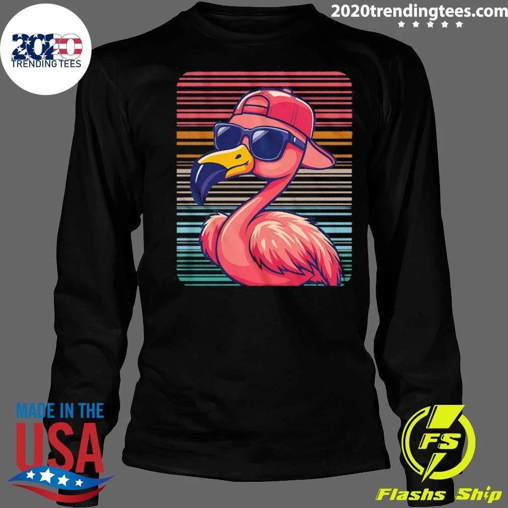 Cool Flamingo Vintage Shirt