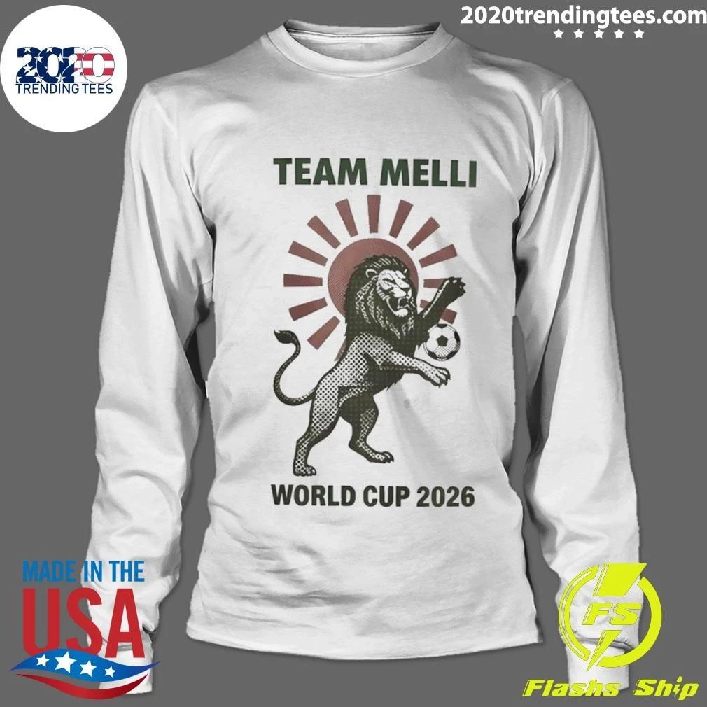 Lion And Sun Team Melli Iran World Cup 2026 Shirt