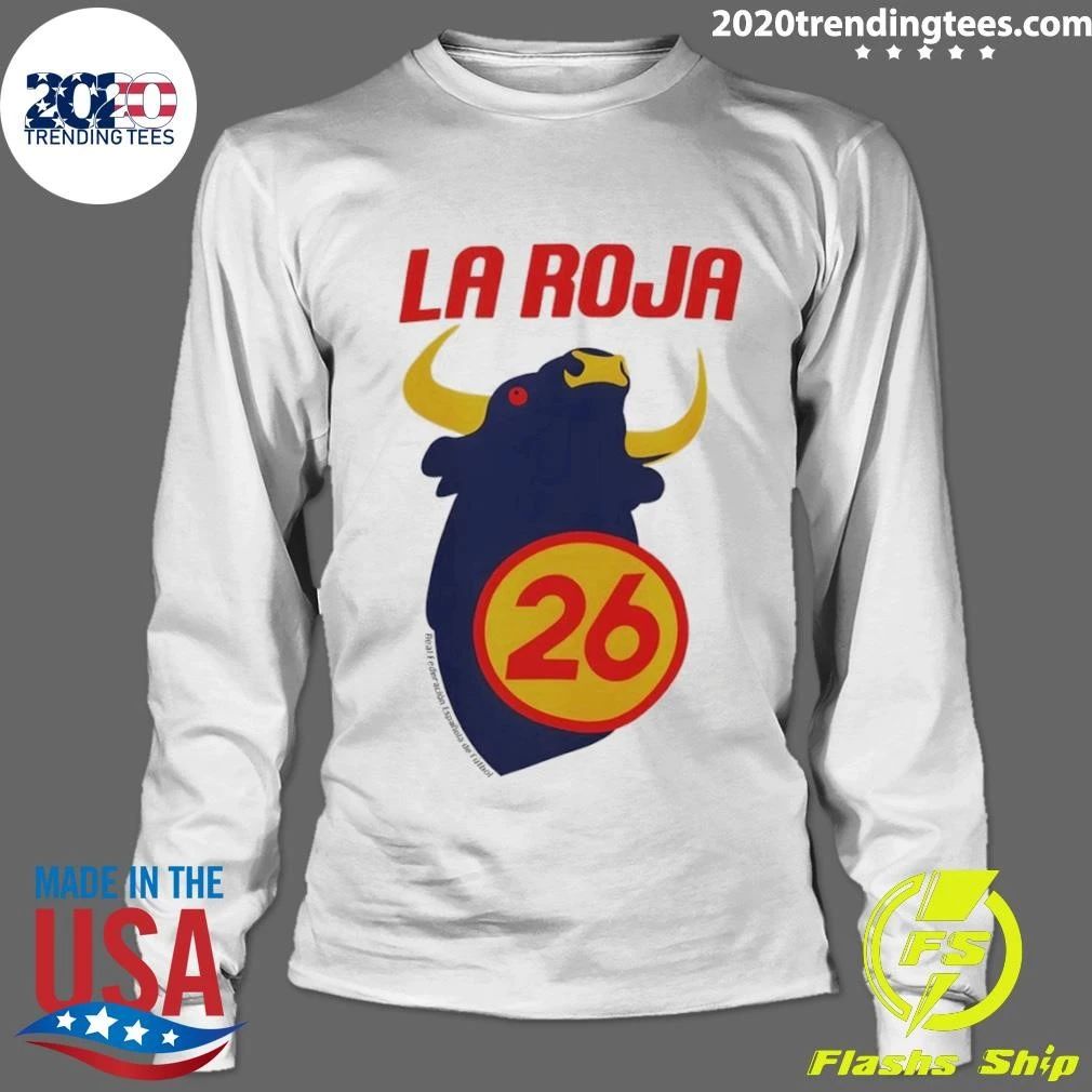 Spain La Roja World Cup 2026 National Football The Red One Shirt