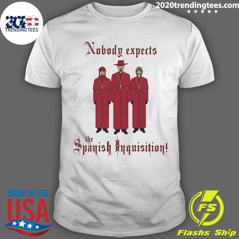 Monty Python Nobody Expects The Spanish Inquisition Vintage Shirt