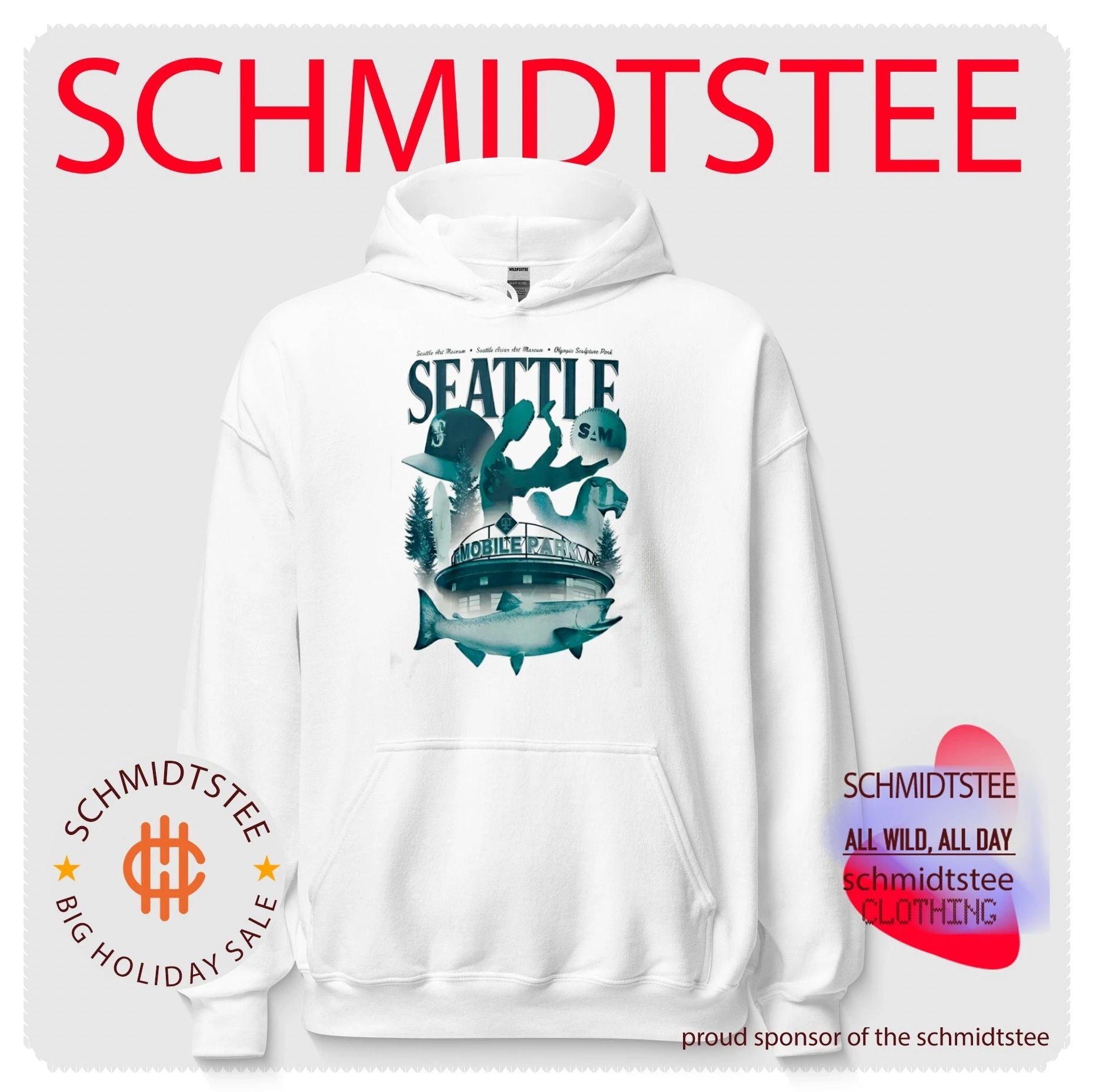 Mariners Seattle Art Museum Night Shirt