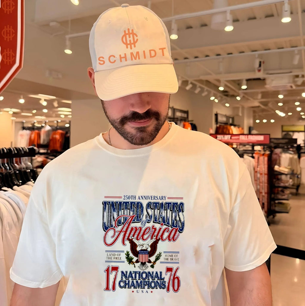 America 250th Anniversary United States Of America 1776 National Champions Patriotic Eagle 4th Of July shirt