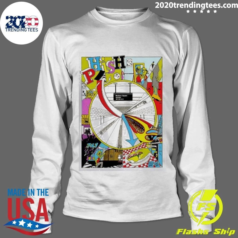 Phish Dry Goods Five Nights At Madison Square Garden New York City 2026 From July 22 To 29 2026 First Edition By Stella Murphy Shirt