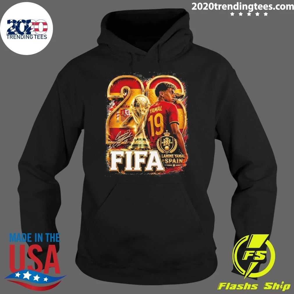Lamine Yamal Spain Football World Cup 2026 Sublimation Vintage Shirt