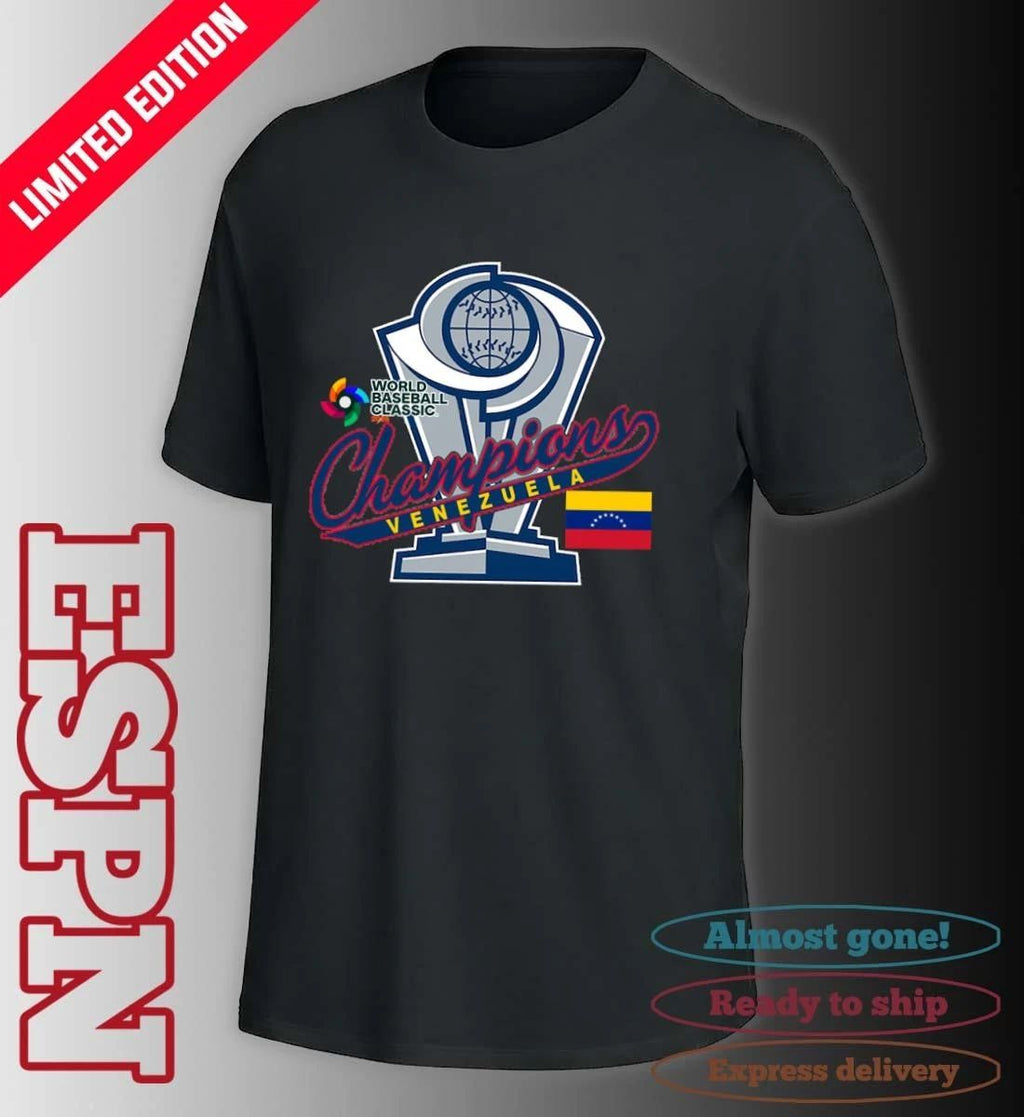 Venezuela 2026 World Baseball Classic Champions Trophy Shirt