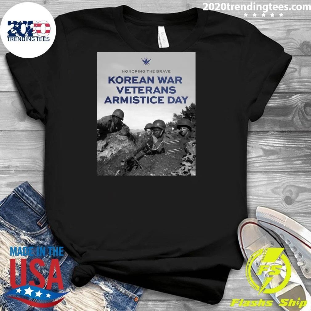 Honoring The Brave Korean War Veterans Armistice Day Shirt