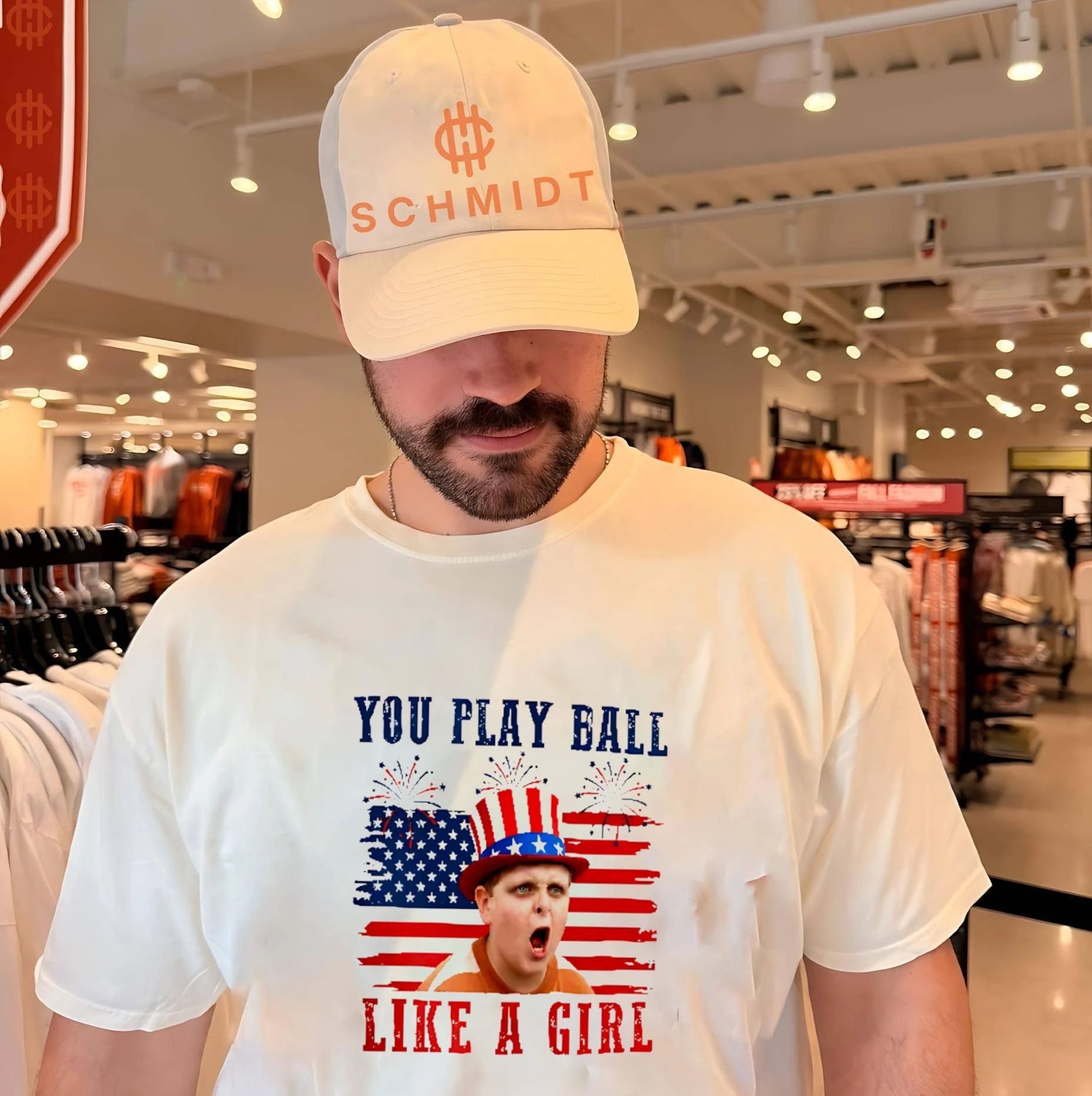 The Sandlot You Play Ball Like A Girl 4th Of July shirt