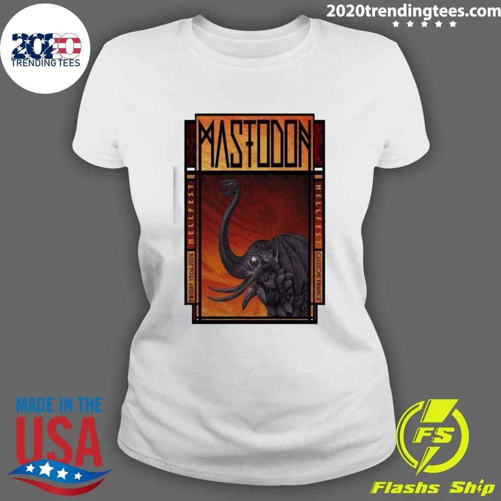Mastodon Tour Hellfest in Clisson, France June 19, 2026 Shirt