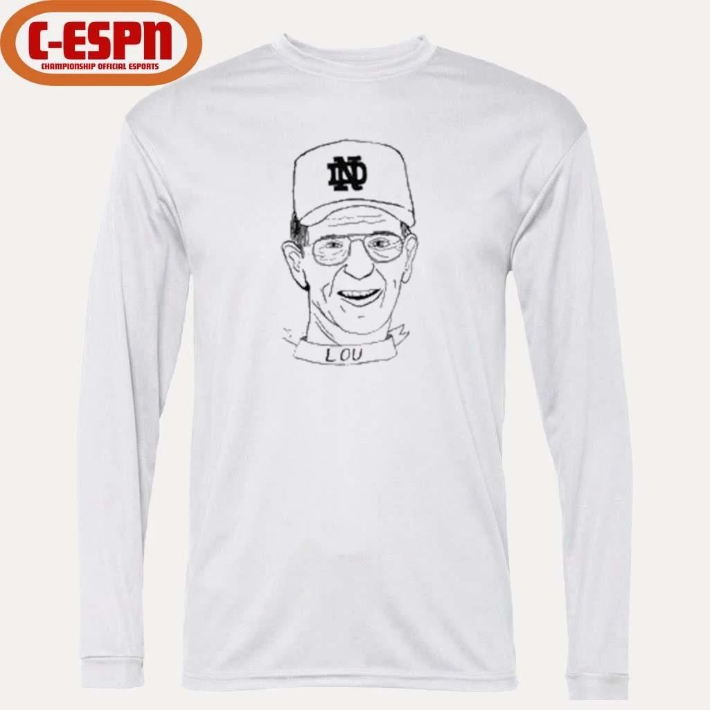 Lou Holtz Hat Nd Lou Holtz Hat And Glasses T-Shirt