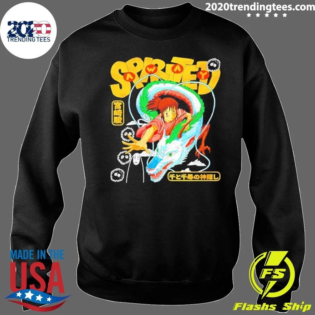Spirited Away Chihiro And Haku Dragon Shirt