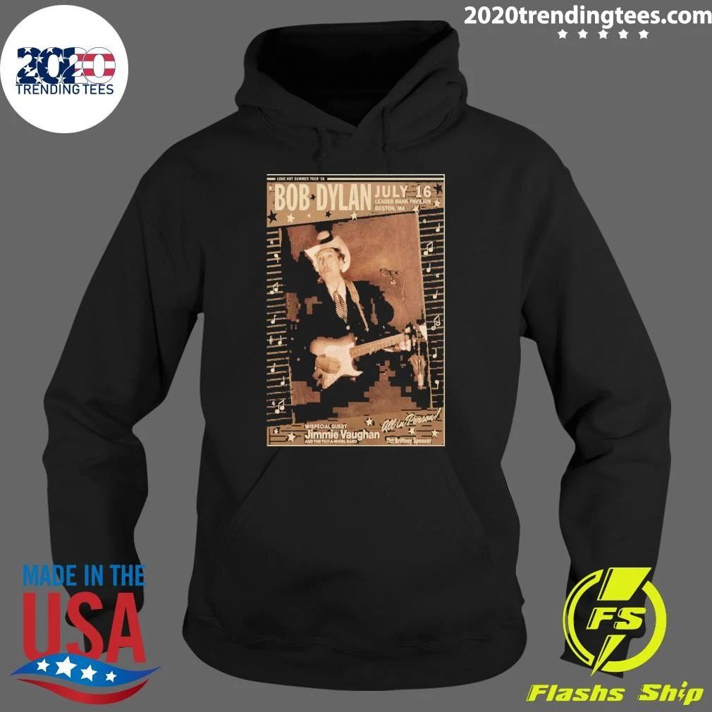 Bob Dylan July 16 2026 Boston, Ma Shirt