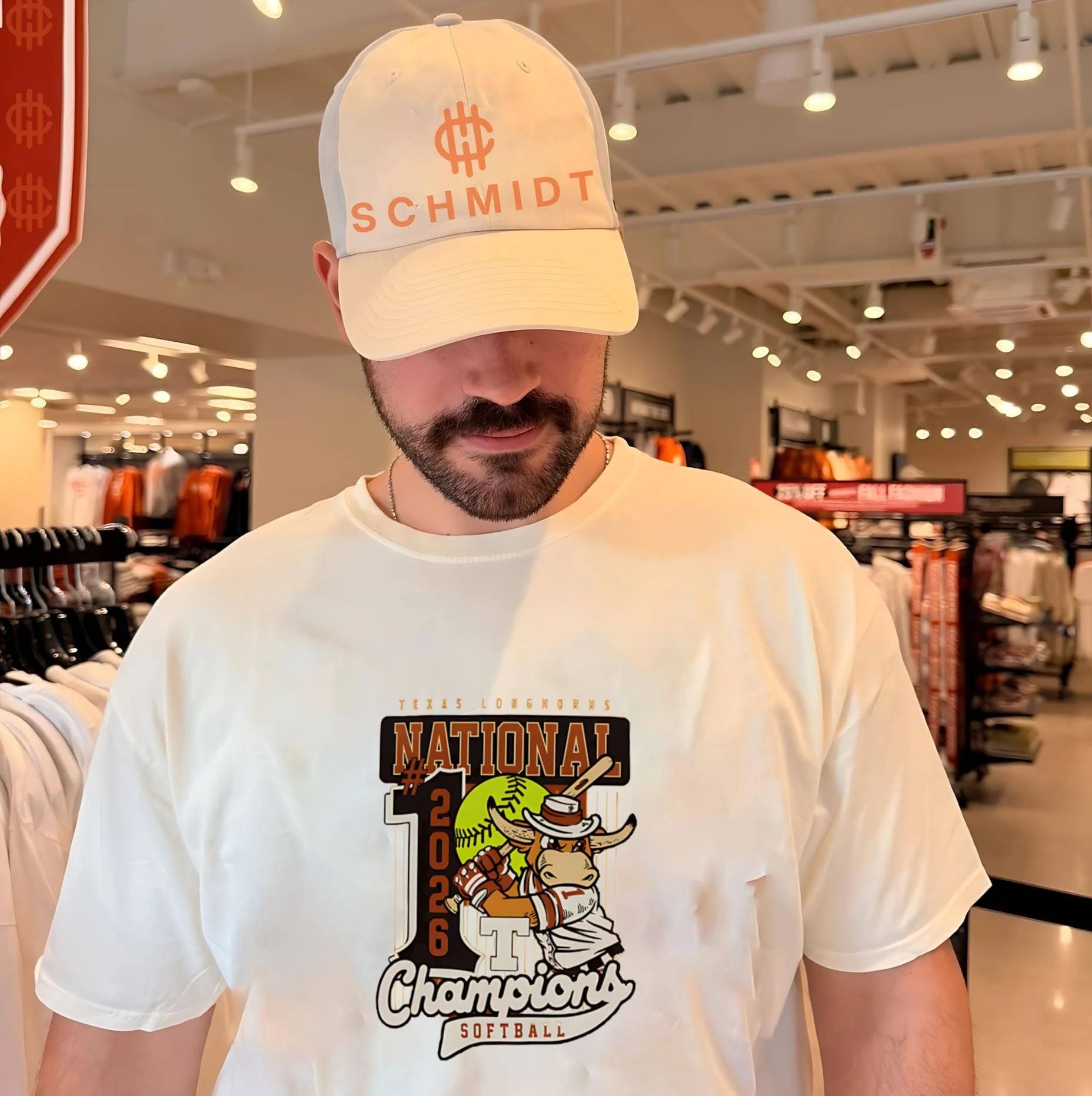 Texas Longhorns 2026 NCAA Women’s Softball College World Series National Champions Mascot Swing shirt