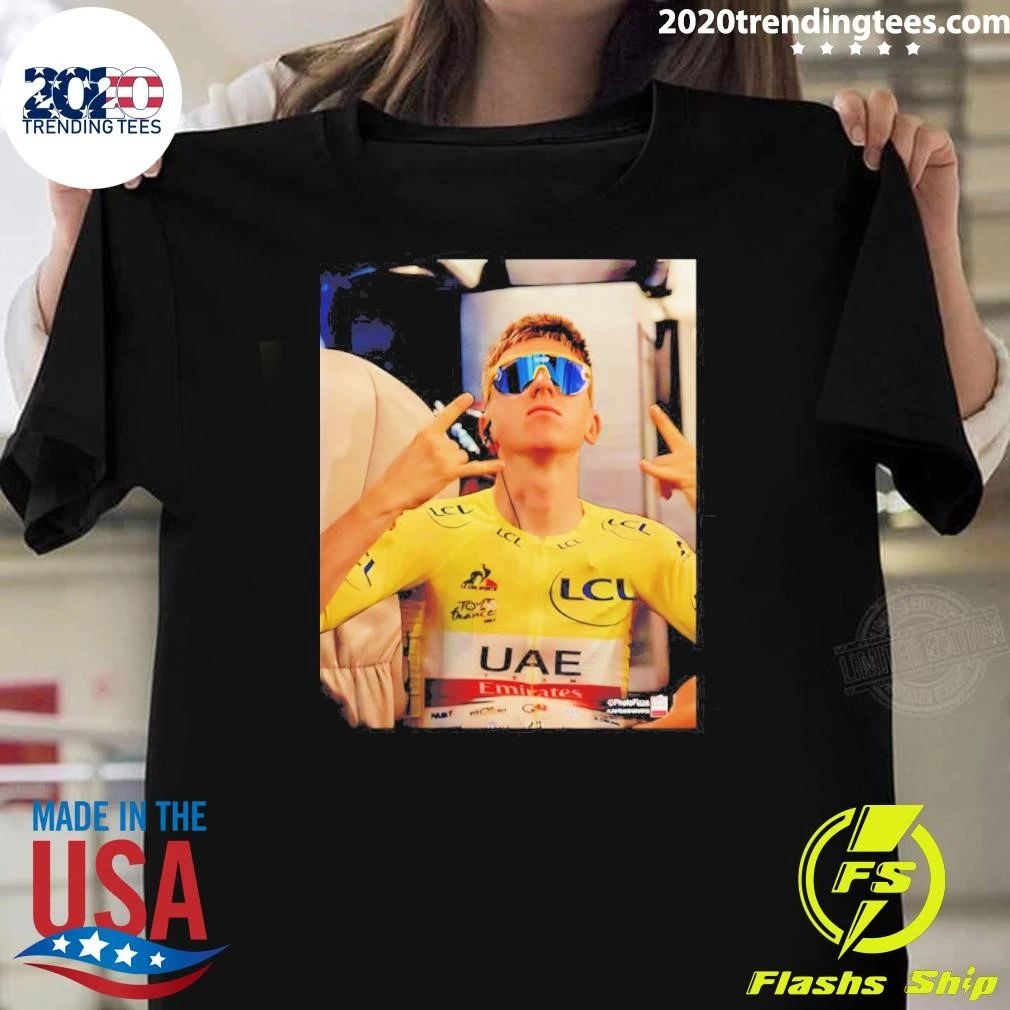 Tadej Pogačar 2026 Rock Hand Shirt