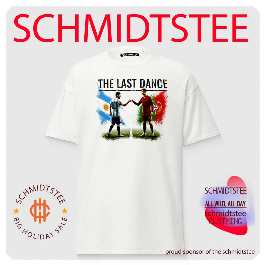 The Last Dance Messi and Ronaldo graphic shirt