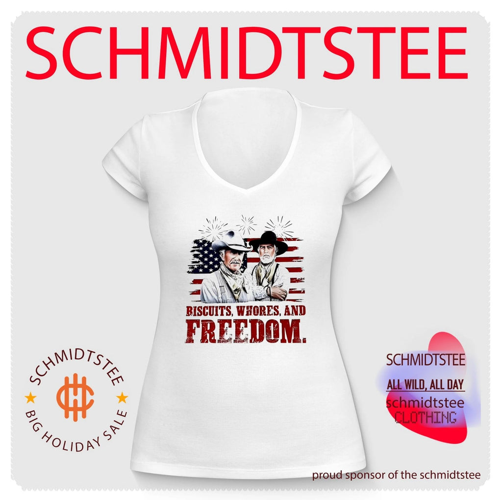 Robert Duvall and Tommy Lee Jones biscuits whores and freedom shirt