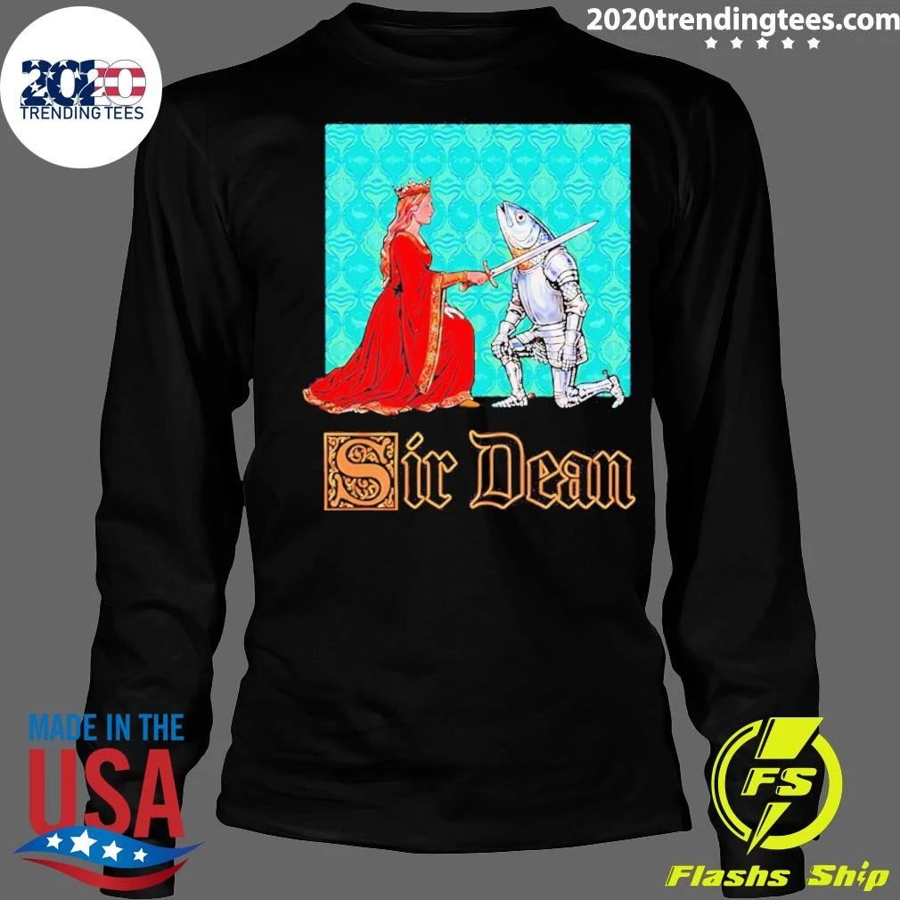 Sir Dean Knight Fish Knighting Medieval Shirt