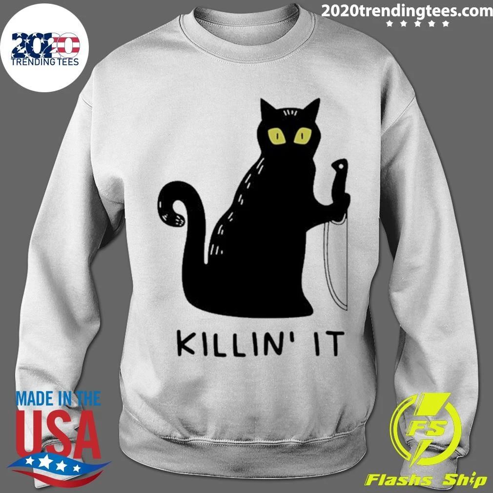 Cat Halloween Killin’ It Shirt