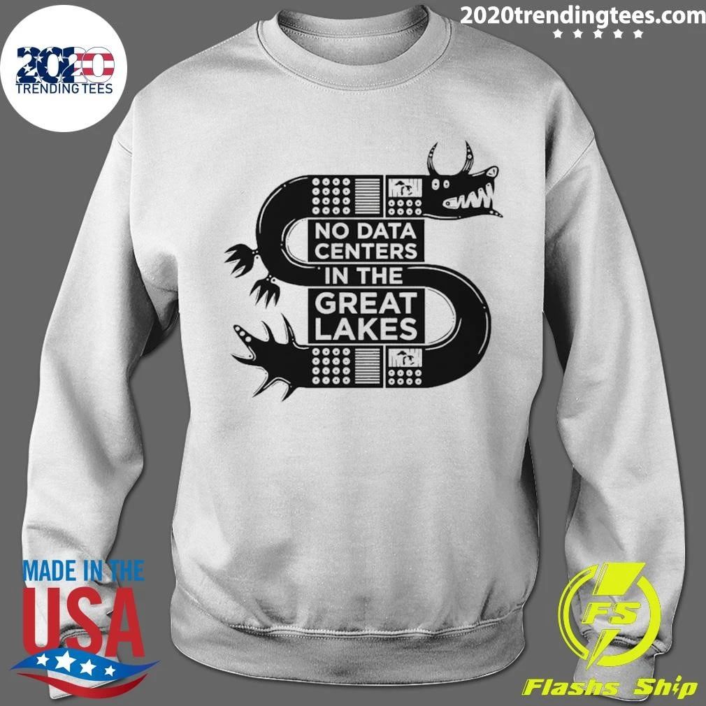 Environmental Monster Sea Creature No Data Centers In The Great Lakes Shirt