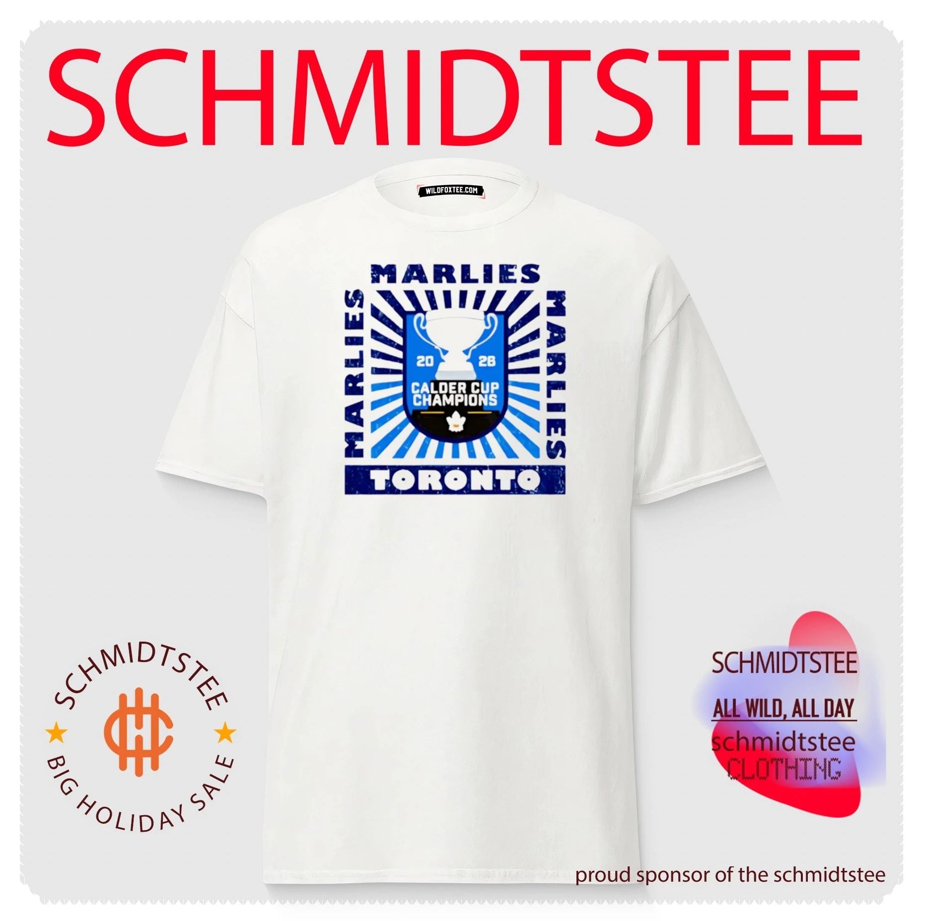 Toronto Marlies 2026 Calder Cup Champions Sunspot shirt