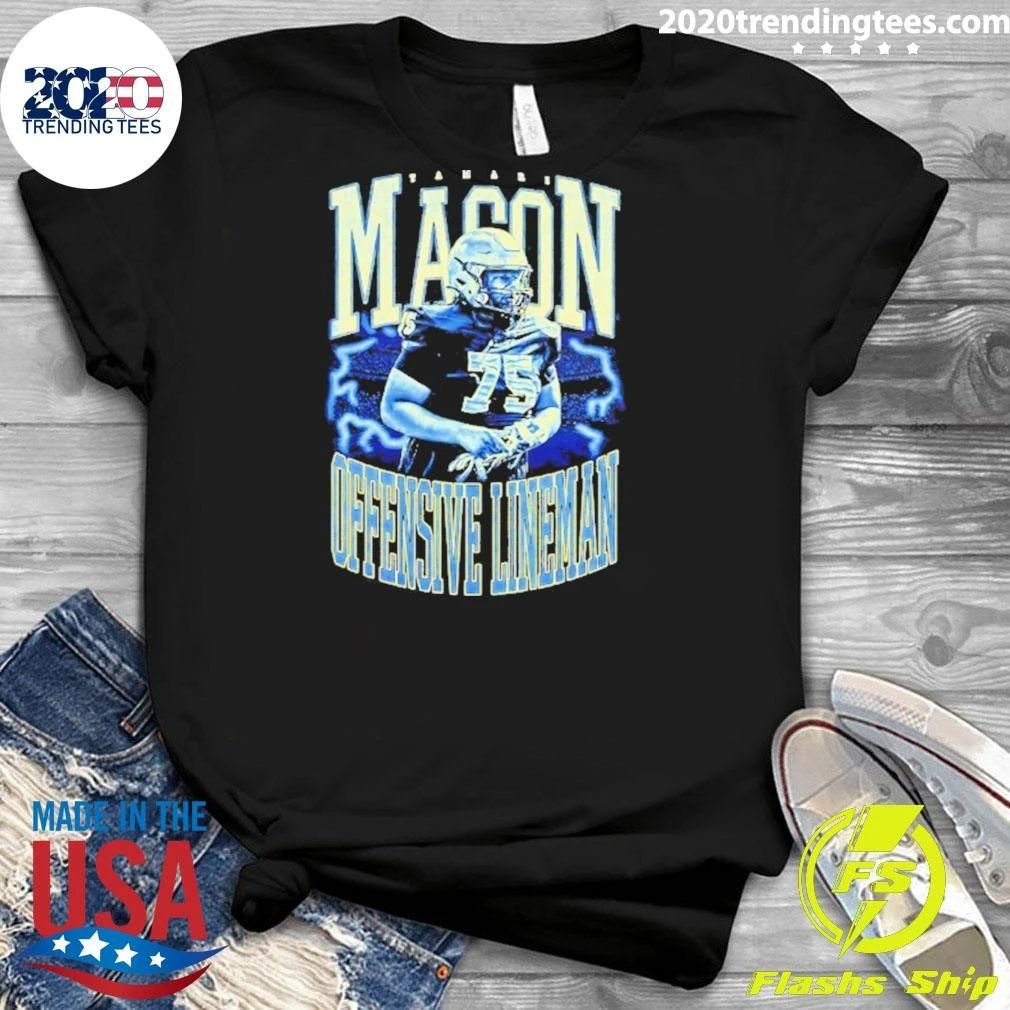 Tamari Mason Offensive Lineman Football Shirt