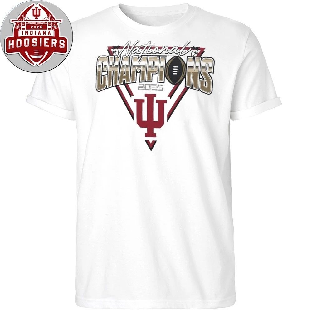Indiana Hoosiers Women’s College Football Playoff 2025 National Champions Precision Pass T-Shirt