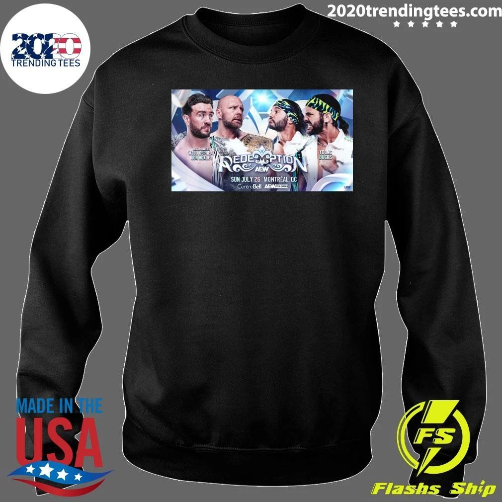 Death Riders Will Ospreay Jon Moxley Redemption AEW Sun July 26 Montréal, QC Shirt
