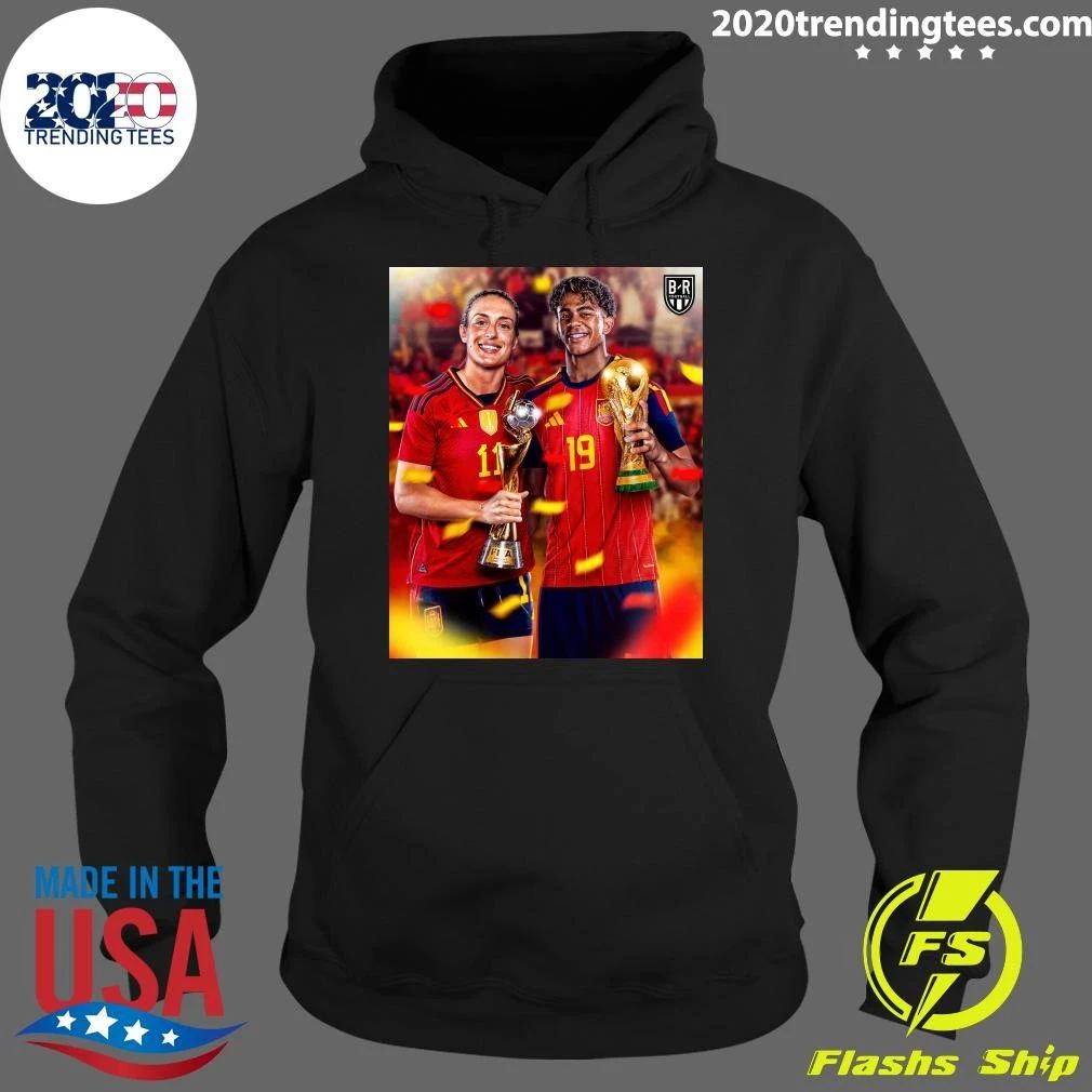 Spain Are The First Nation Ever To Hold The Men’s And Women’s World Cups At The Same Time Shirt