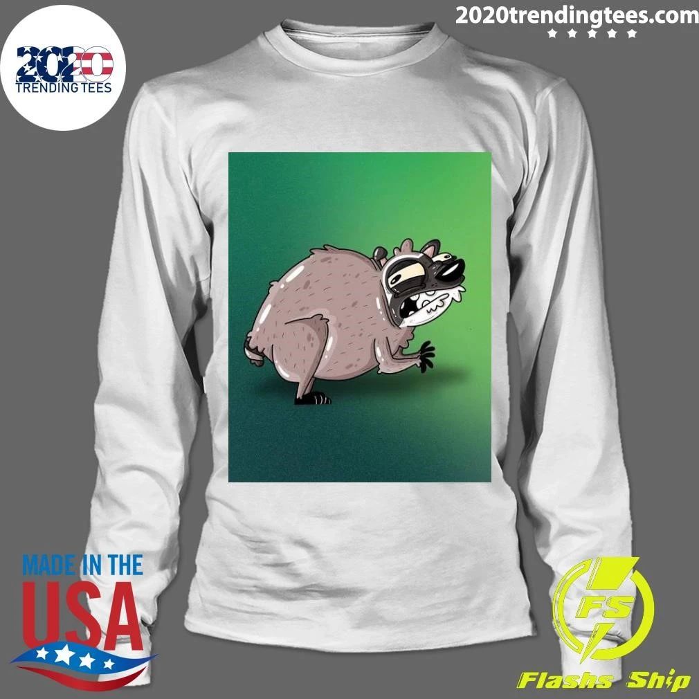 Jimothy Is Lurking Around The Streets Of Seattle This Little Creep Has Stolen Heart The Raccoon Shirt
