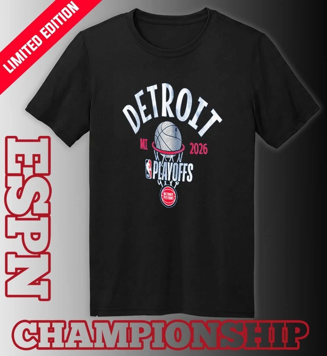 Detroit Pistons 2026 Playoff Bound Shirt
