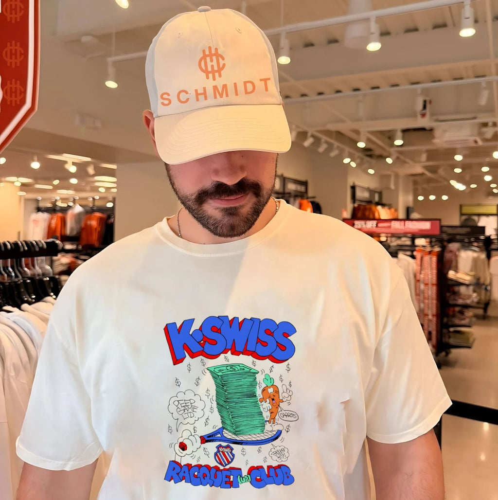 K-Swiss Racquet Club Deep Game Ltd Carrots shirt