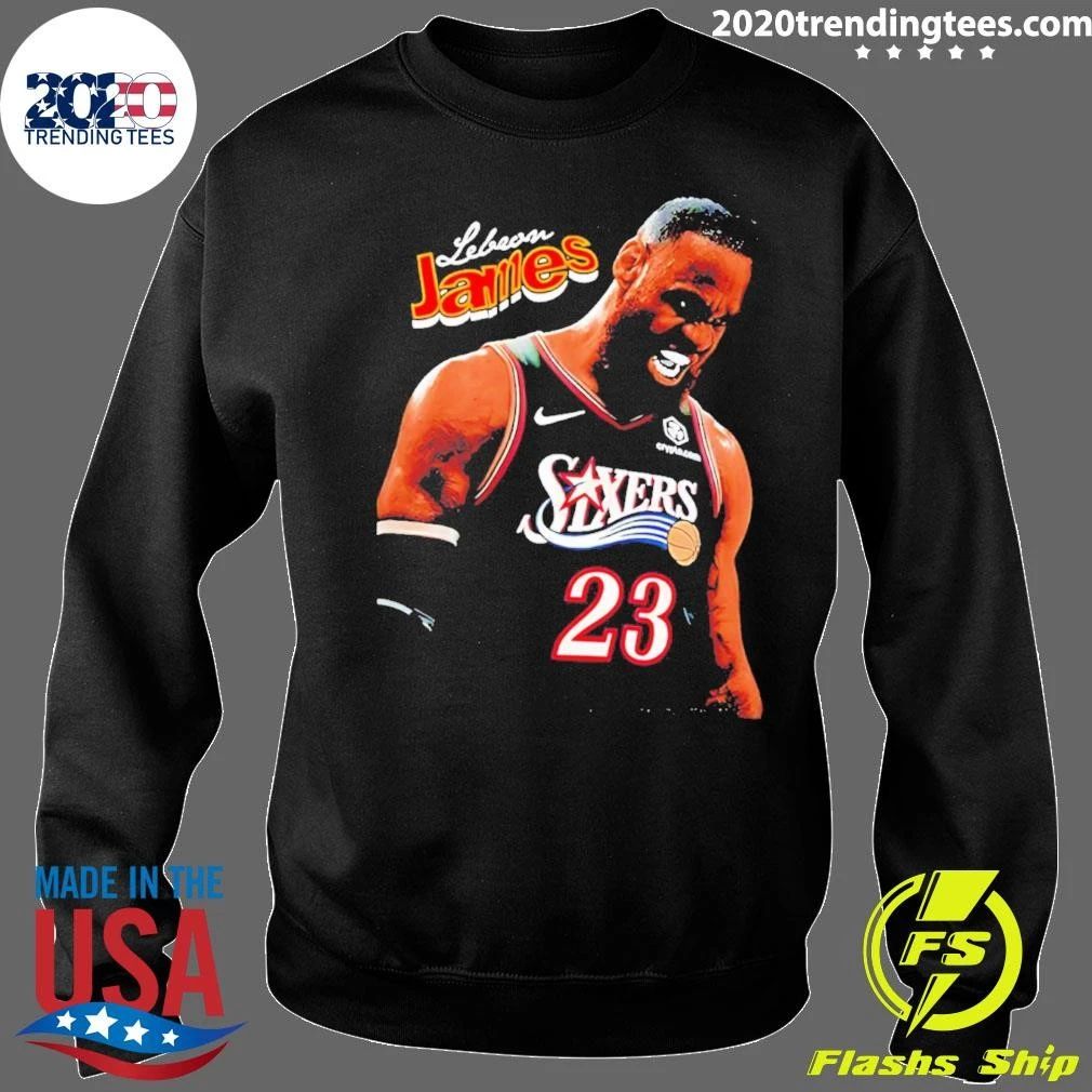 Lebson James Philadelphia 76ers Scream Bootleg Shirt