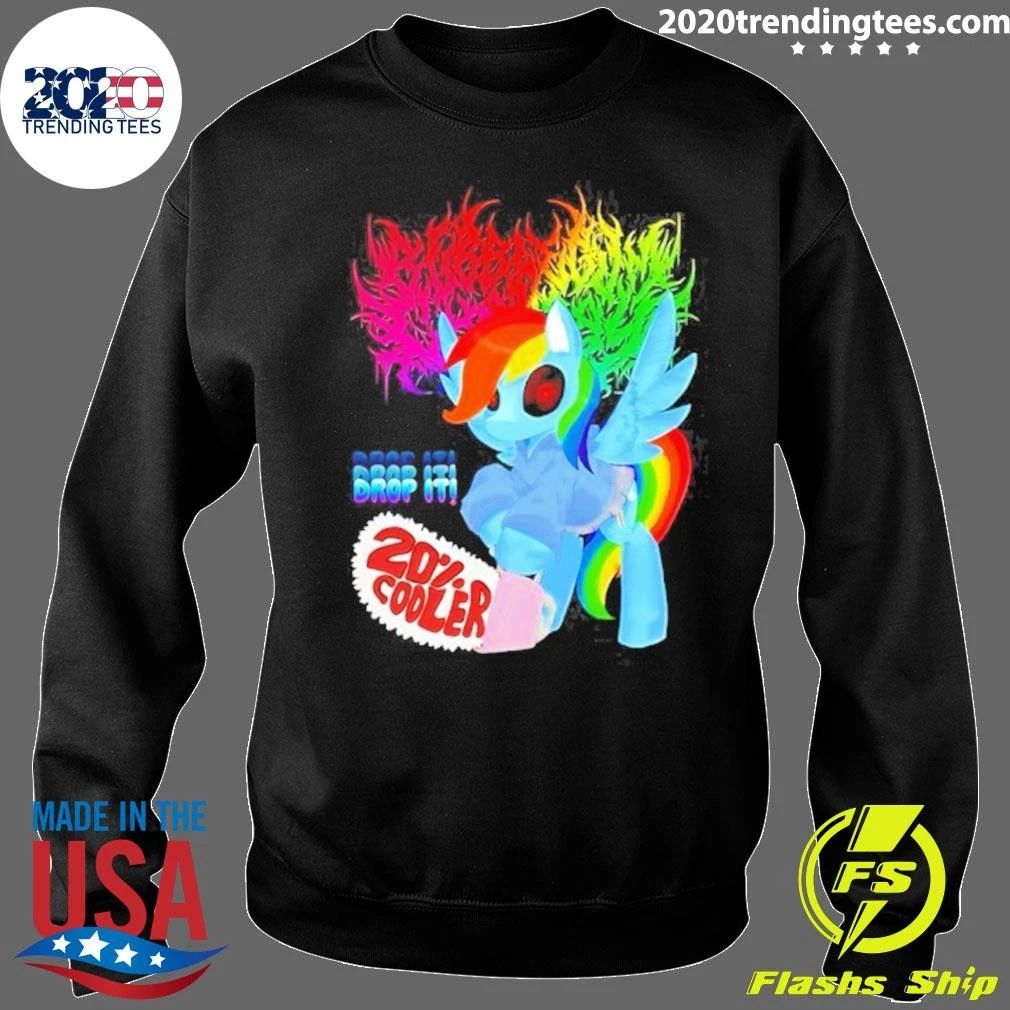 Bubblegum Chainsaw Rainbow Dash 20% Cooler Shirt