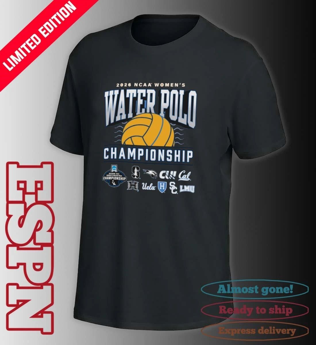 2026 National Collegiate Women’s Water Polo Championship shirt