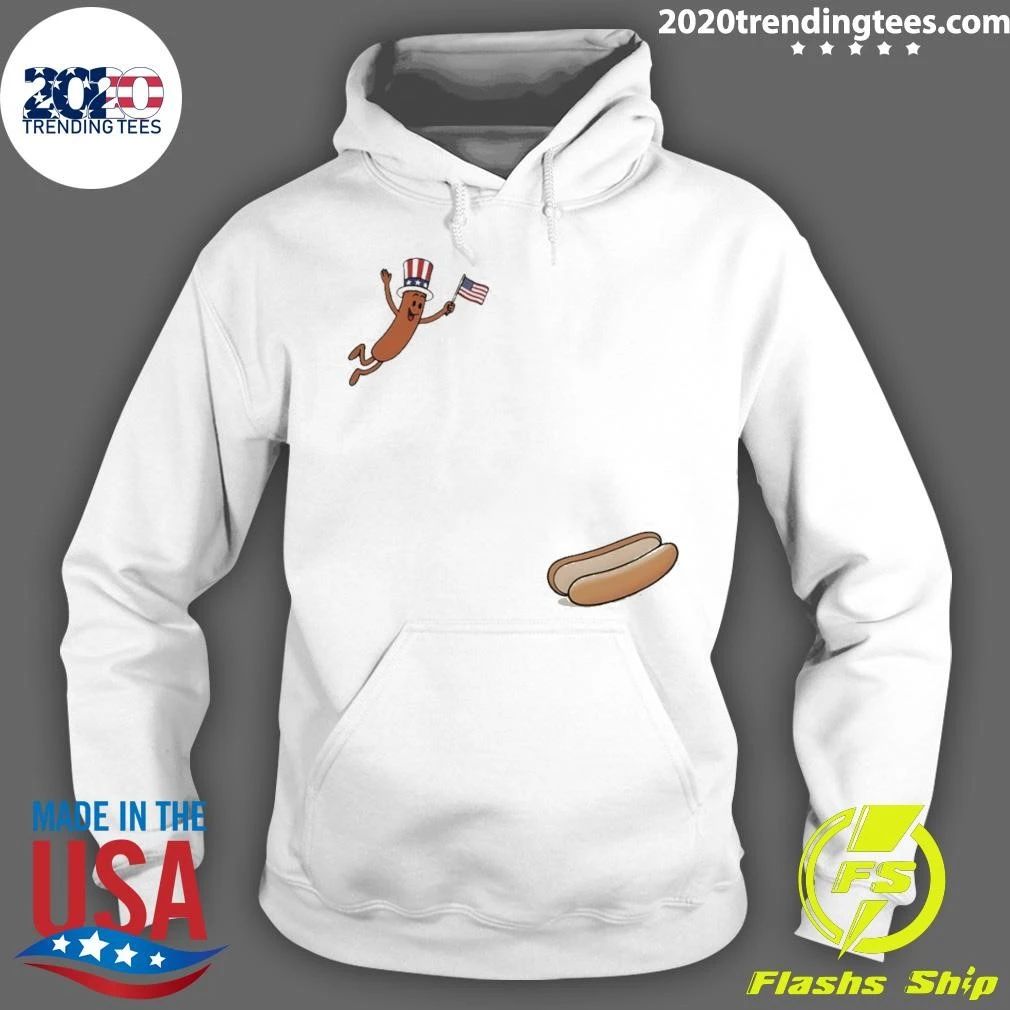 Hotdog Uncle Sam Fly Freedom American Flag 4th Of July 2026 Shirt