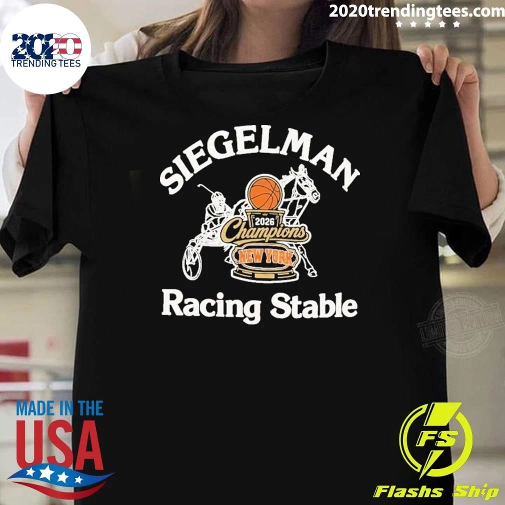 Josh Hart Knicks Siegelman Racing Stable 2026 Shirt