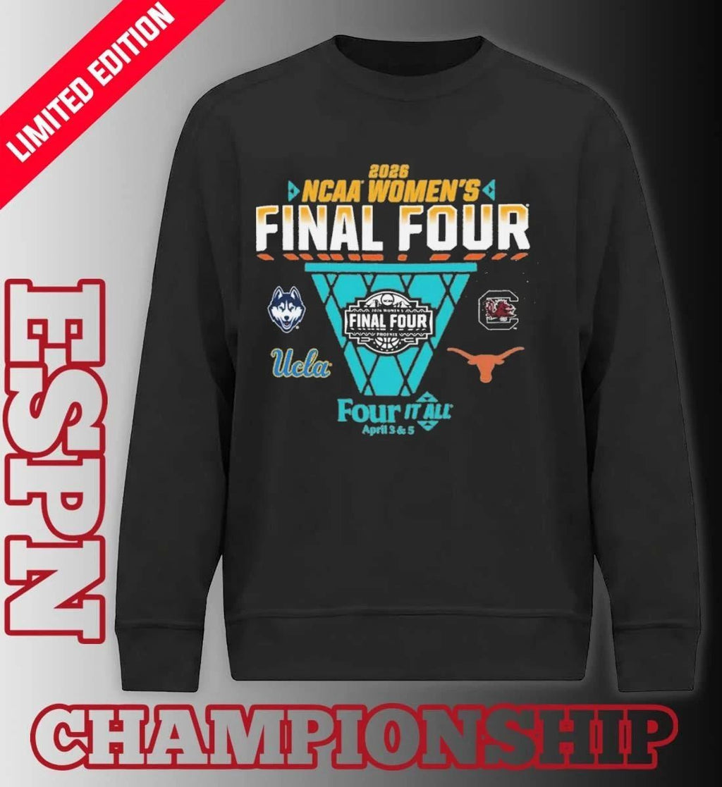 April 3 & 5 2026 NCAA Women’s Final Four Shirt