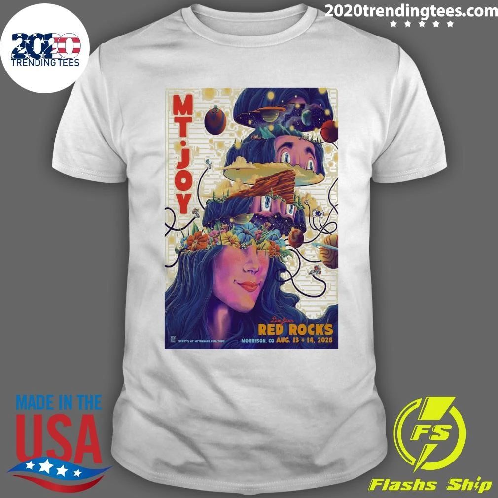 Mt. Joy Red Rocks 2026 Shirt