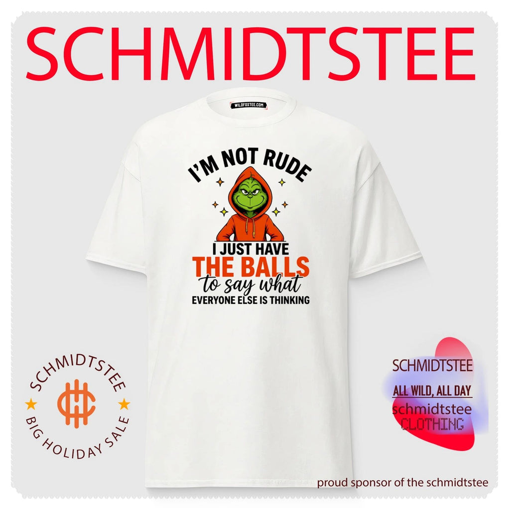 I’m Not Rude I Just Have the Balls to Say What Everyone Else Is Thinking Grinch shirt