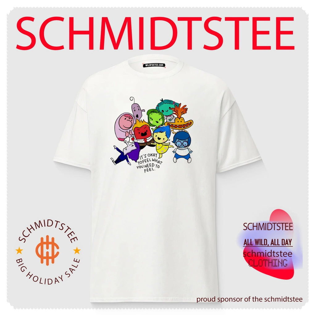 Inside Out Characters It Is Okay to Feel What You Need to Feel shirt