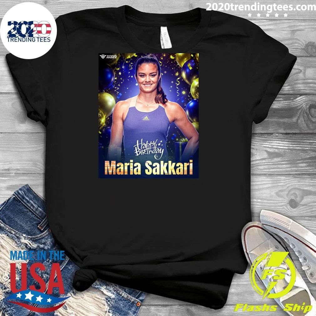 Happy Birthday to Maria Sakkari Shirt